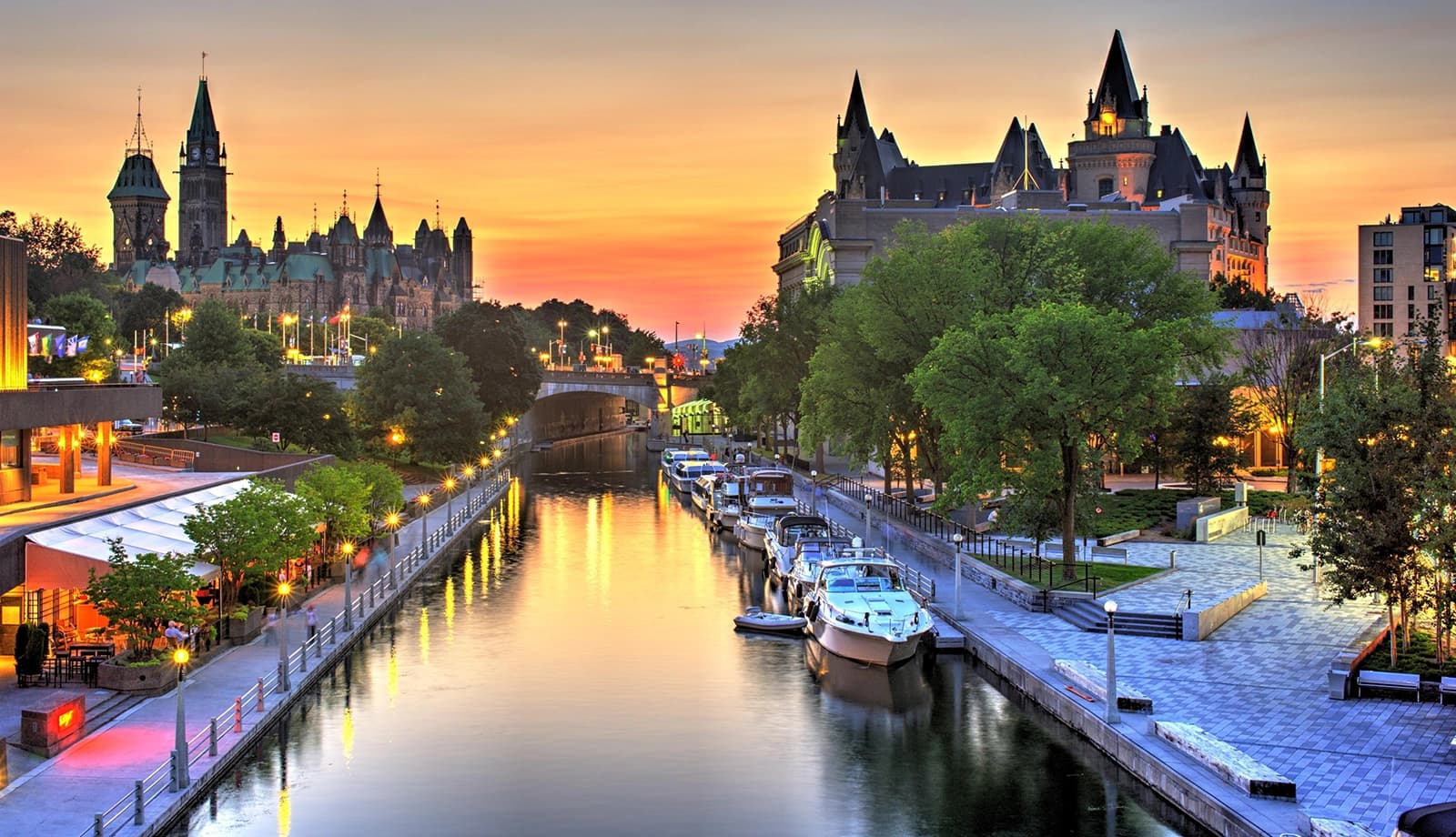 Chiêm ngưỡng vẻ đẹp của kênh đào Rideau – linh hồn của thủ đô Canada