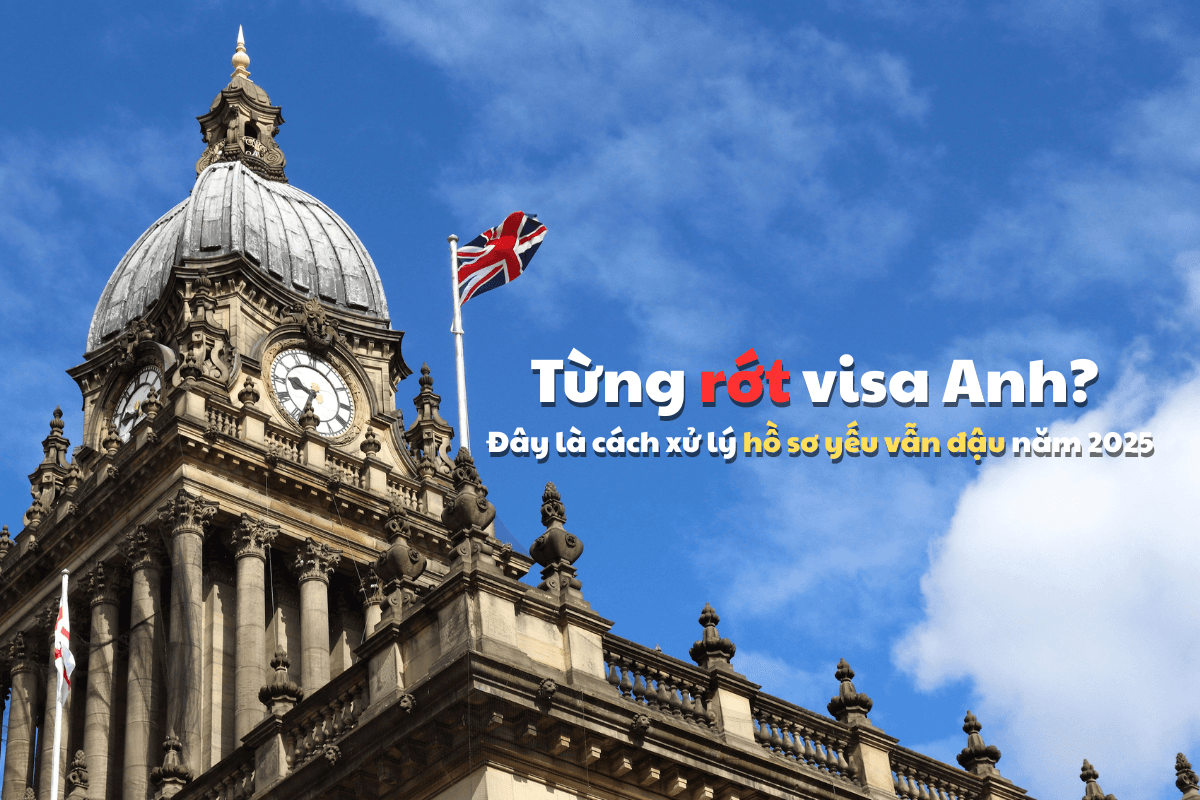 Từng rớt visa Anh? Đây là cách xử lý hồ sơ yếu vẫn đậu năm 2025