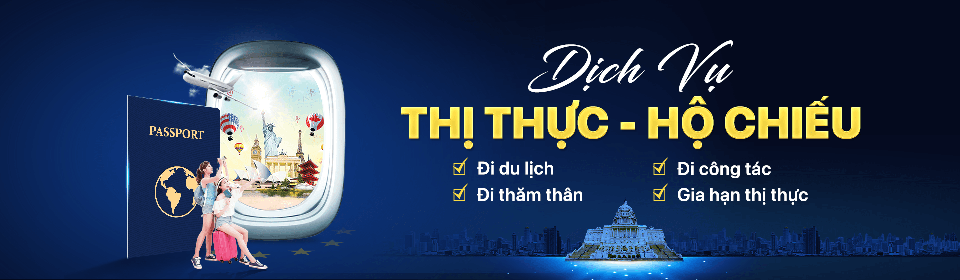 Dịch vụ Thị thực - Hộ chiếu tại AB Travel