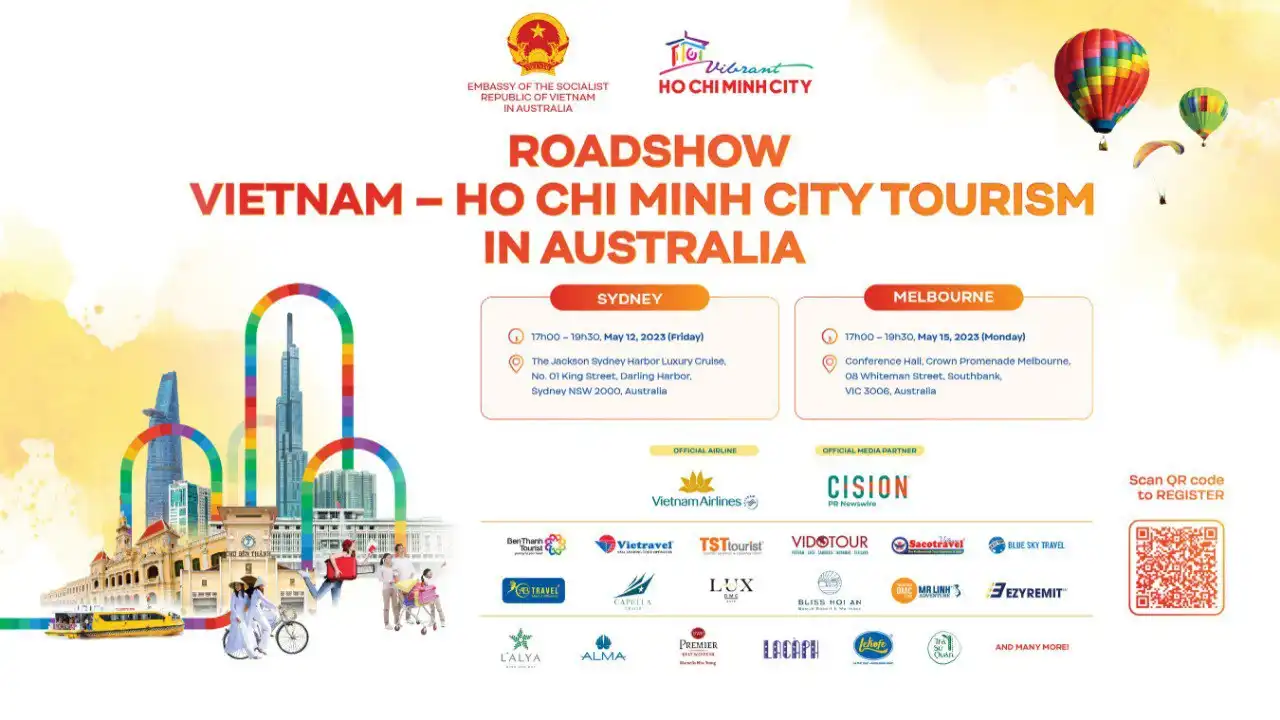 Promoting Vietnam & Ho Chi Minh City Tourism –  Australia – May 2023