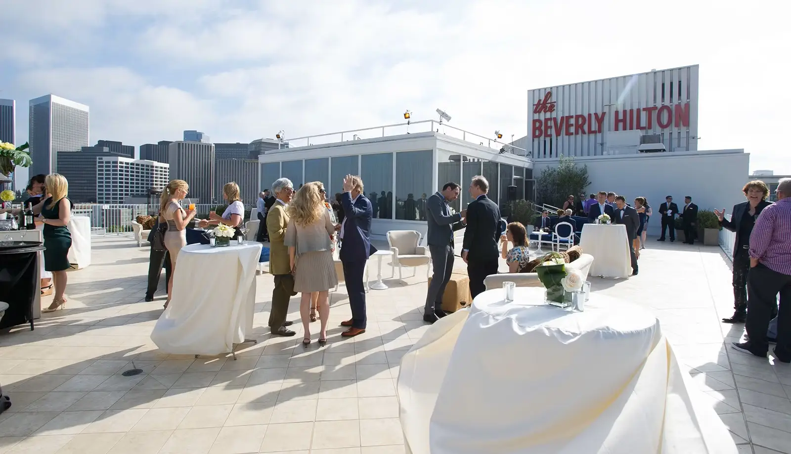 Khách sạn Beverly Hilton được thiết kế sang trọng và tinh tế