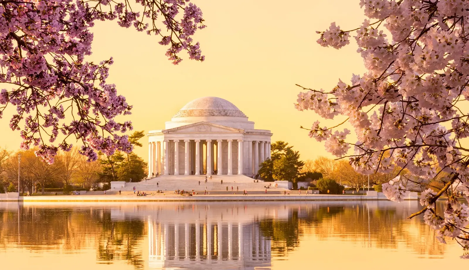 Đài tưởng niệm Jefferson - vị tổng thống thứ 3 của nước Mỹ