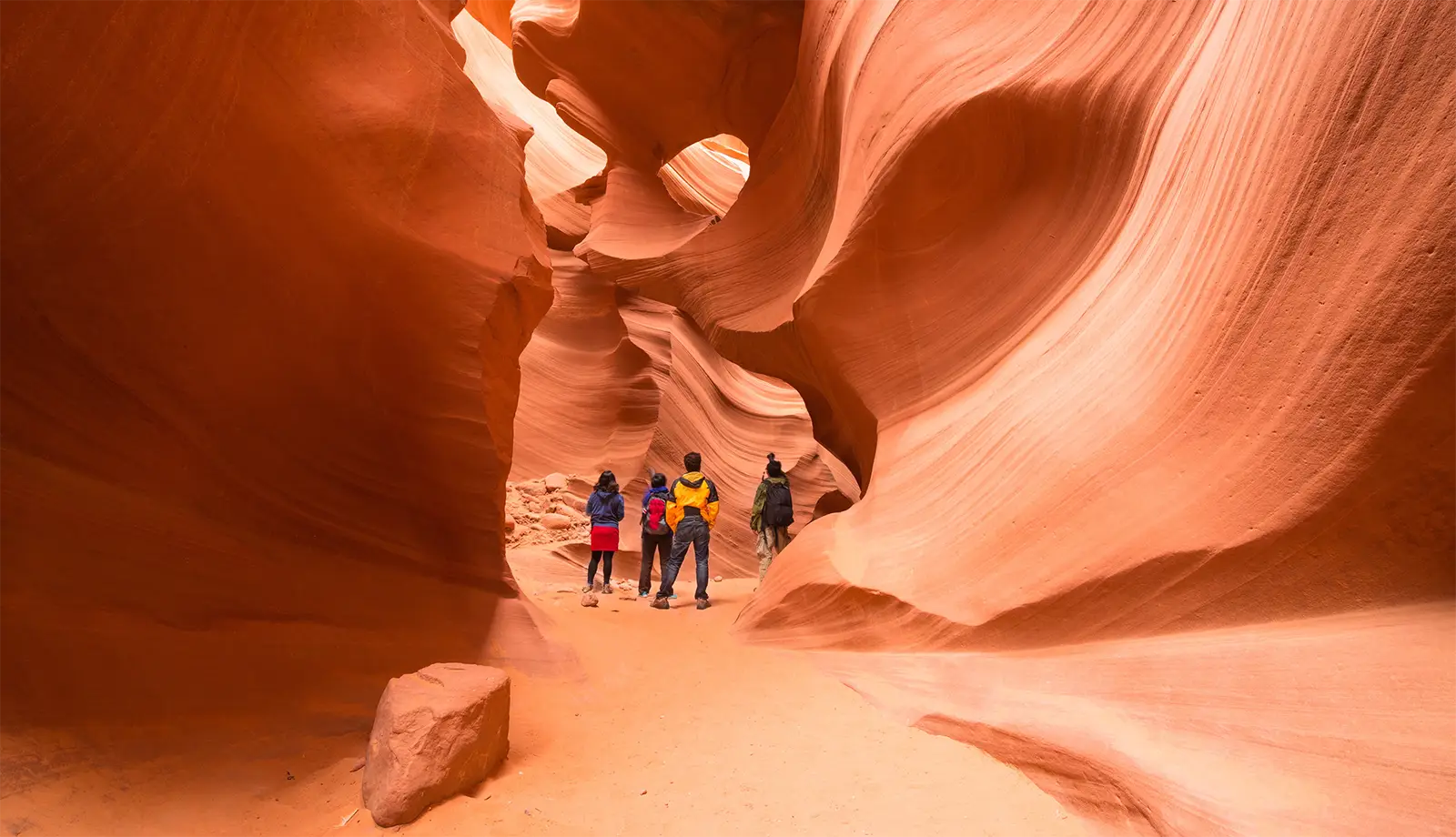 Hẻm núi linh dương - Antelope sở hữu cảnh đẹp hấp dẫn đậm chất hoang sơ