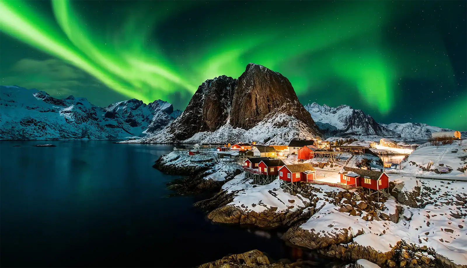 Cực quang huyền ảo, cực đẹp tại Na Uy