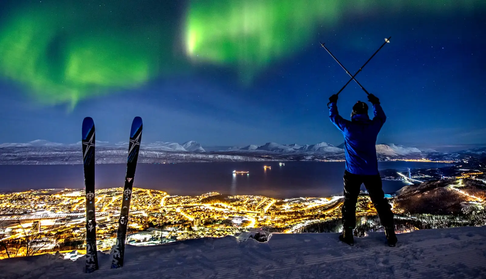 Ngắm cực quang ở Na Uy vào mùa đông là lý tưởng nhất