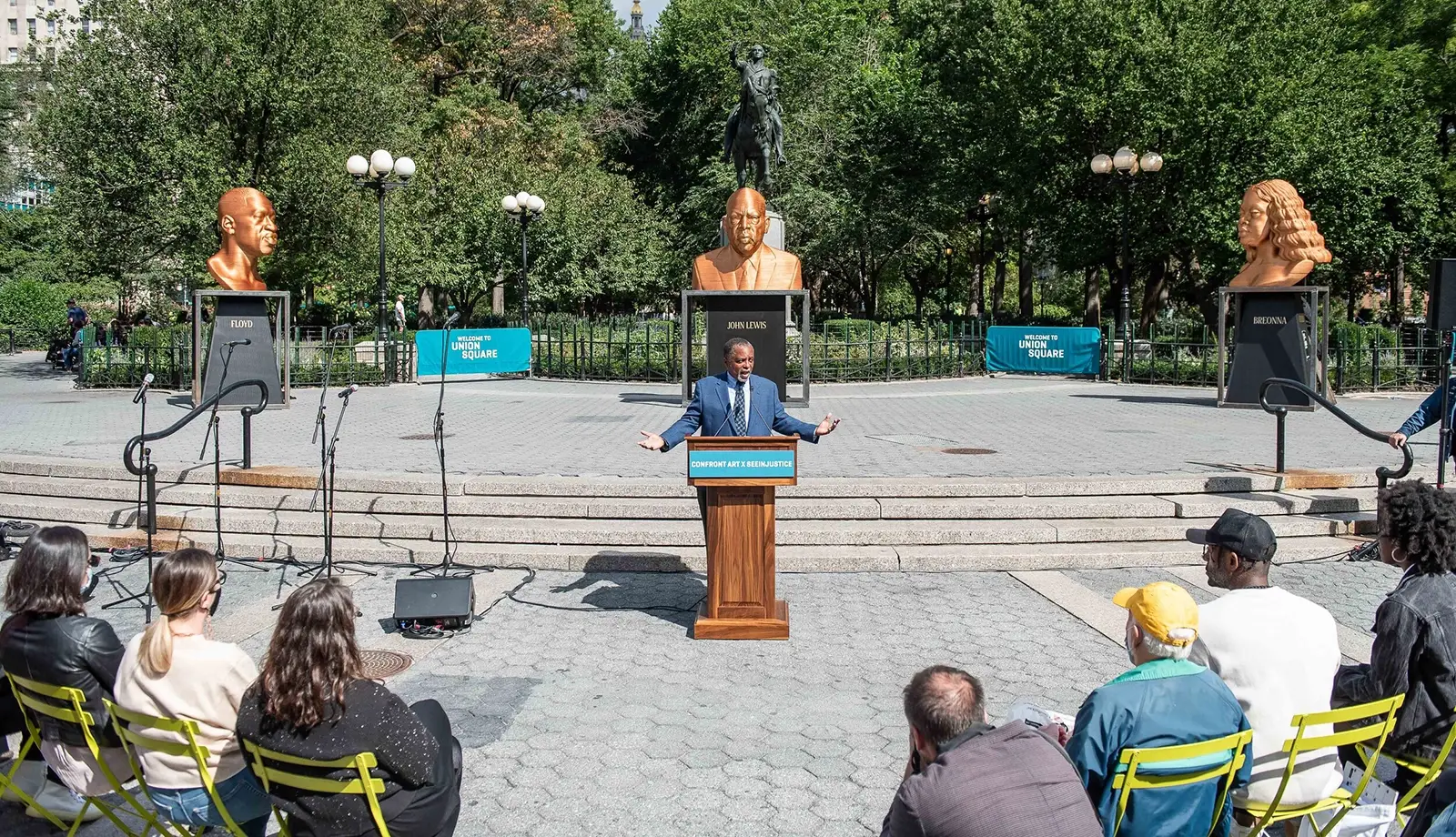 Quảng trường Union thường có những hoạt động nghệ thuật