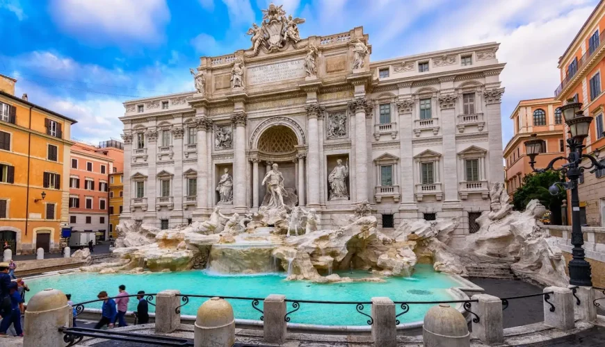 Đài phun nước Trevi nơi nổi tiếng với “nguyện ước thành Rome”