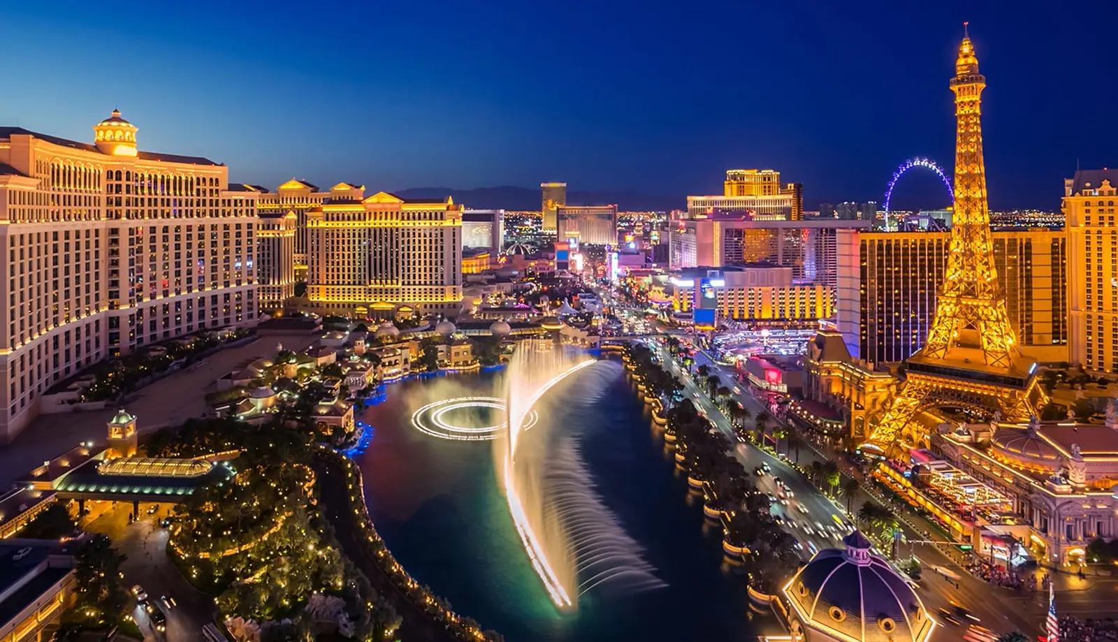 Tận hưởng thiên đường giải trí tại Las Vegas Strip