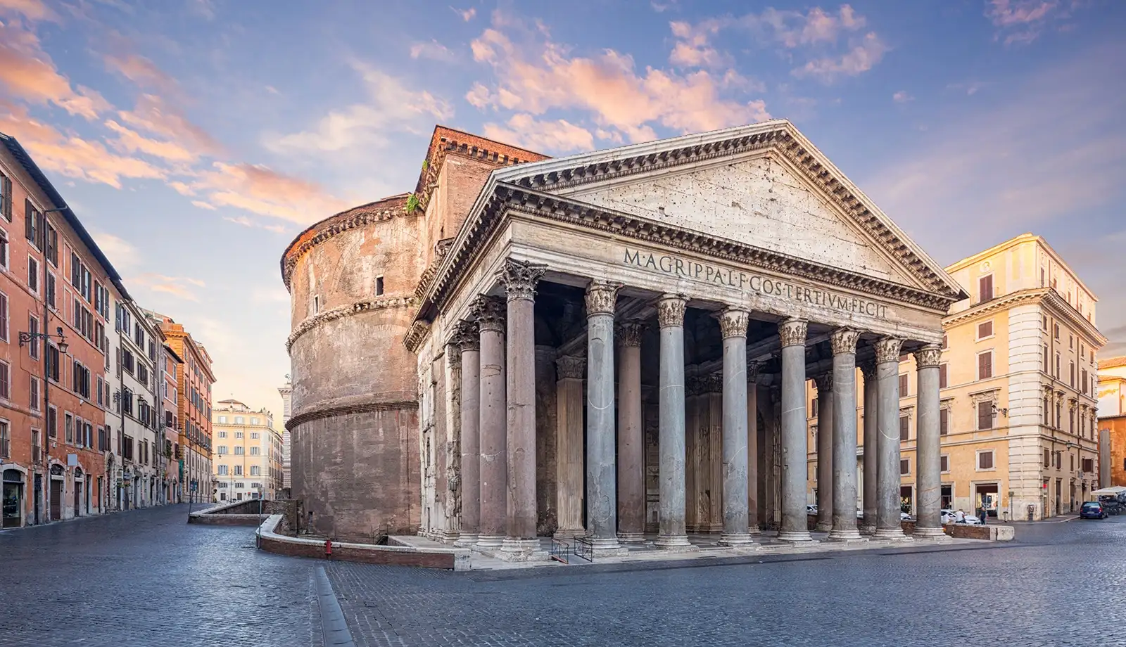 Đền Pantheon có tuổi thọ lên đến 2000 năm, là biểu tượng của nước Ý