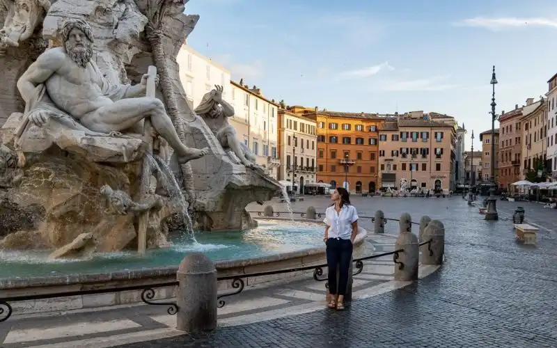 Quảng trường Navona - địa điểm nổi tiếng để Check-in vô cùng tuyệt vời