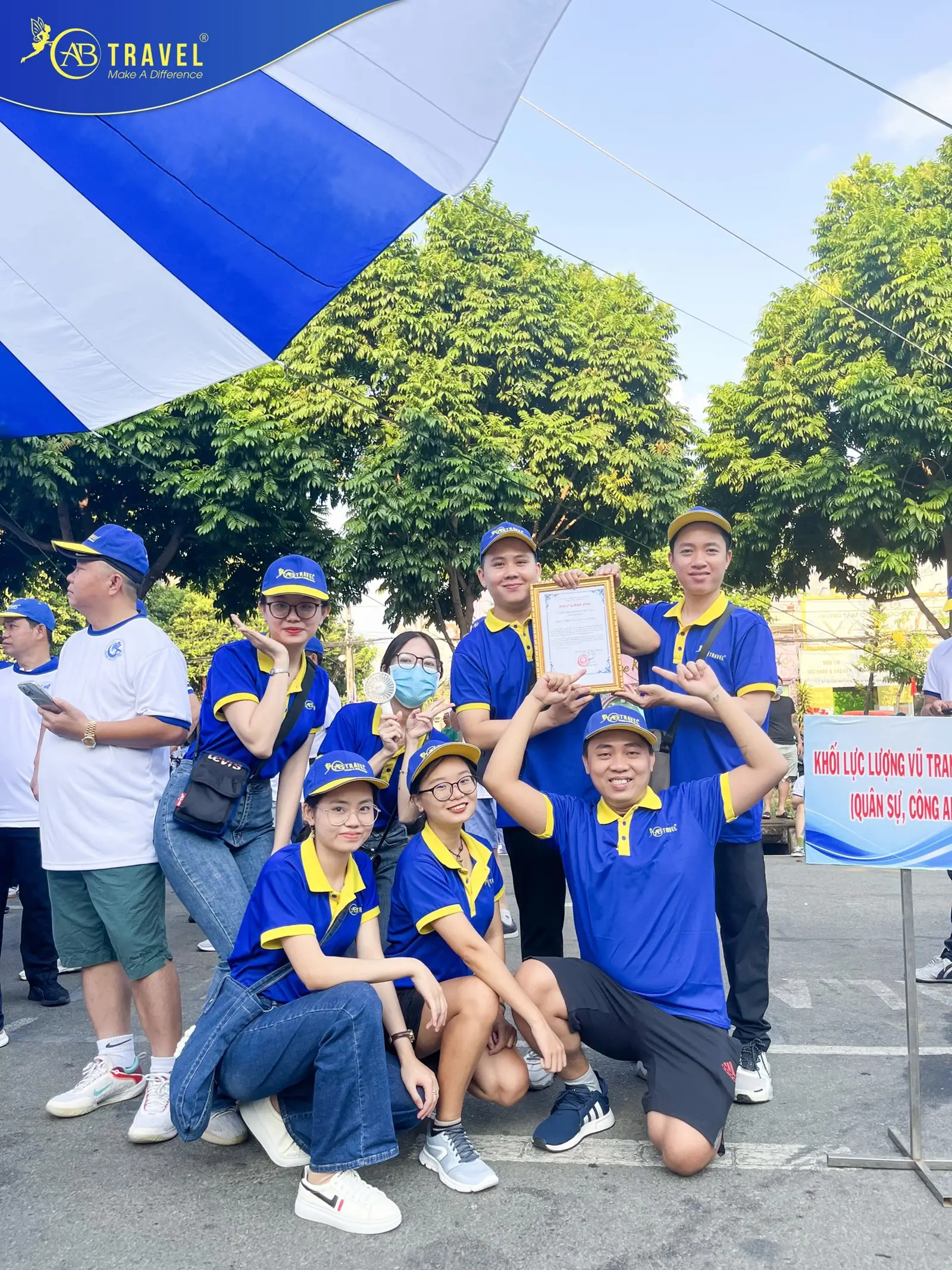 AB Travel - Đồng hành cùng ngày chạy Olympic vì sức khỏe toàn dân 2024