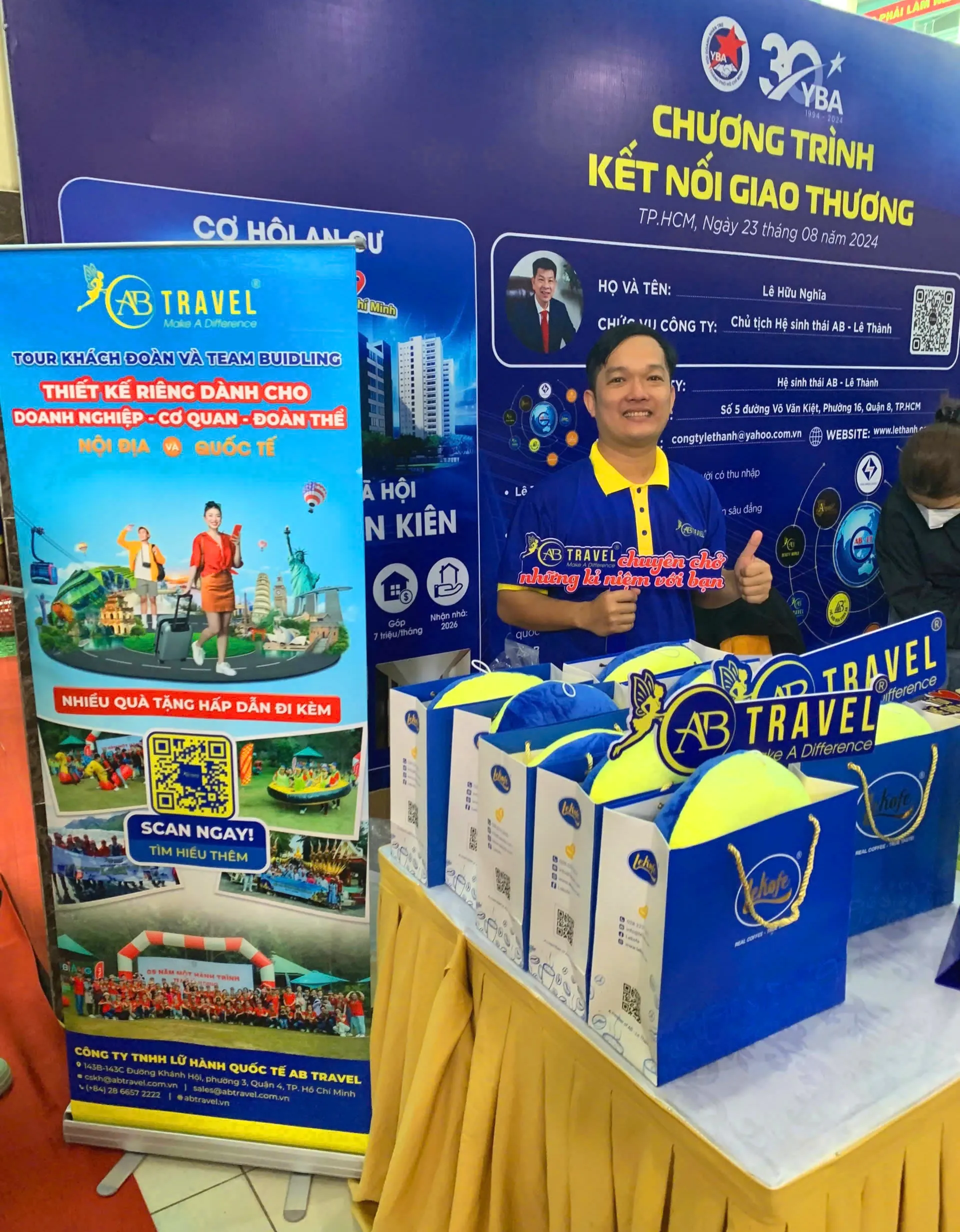 AB Travel tỏa sáng tại Lễ kỷ niệm 30 năm YBA HCM - Khẳng định vị thế dẫn đầu ngành du lịch