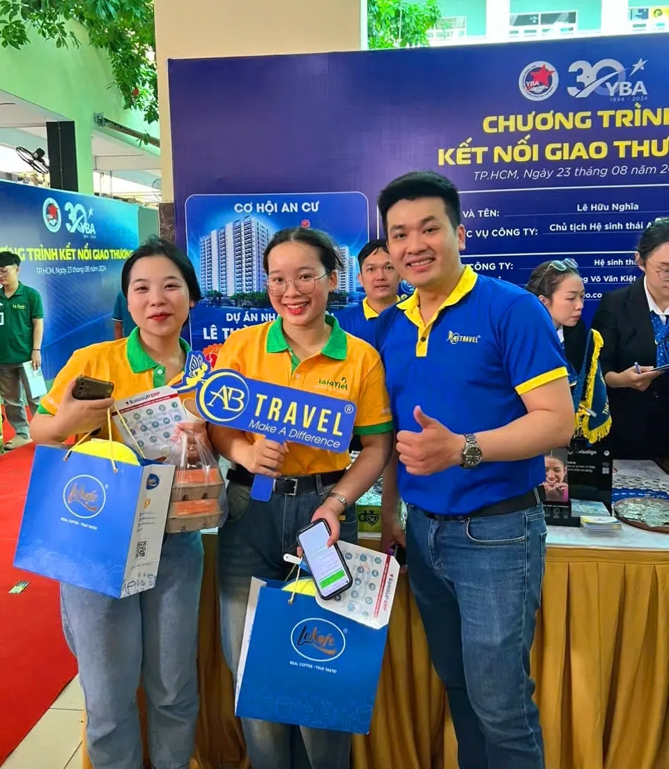 AB Travel tỏa sáng tại Lễ kỷ niệm 30 năm YBA HCM - Khẳng định vị thế dẫn đầu ngành du lịch