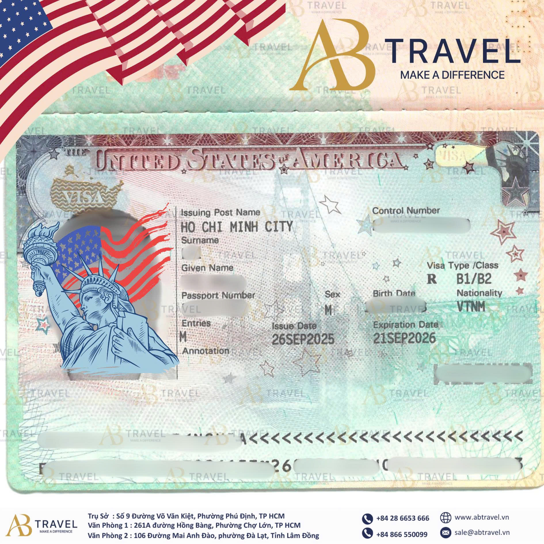Visa Mỹ – Thông tin điều kiện và thủ tục mới nhất.