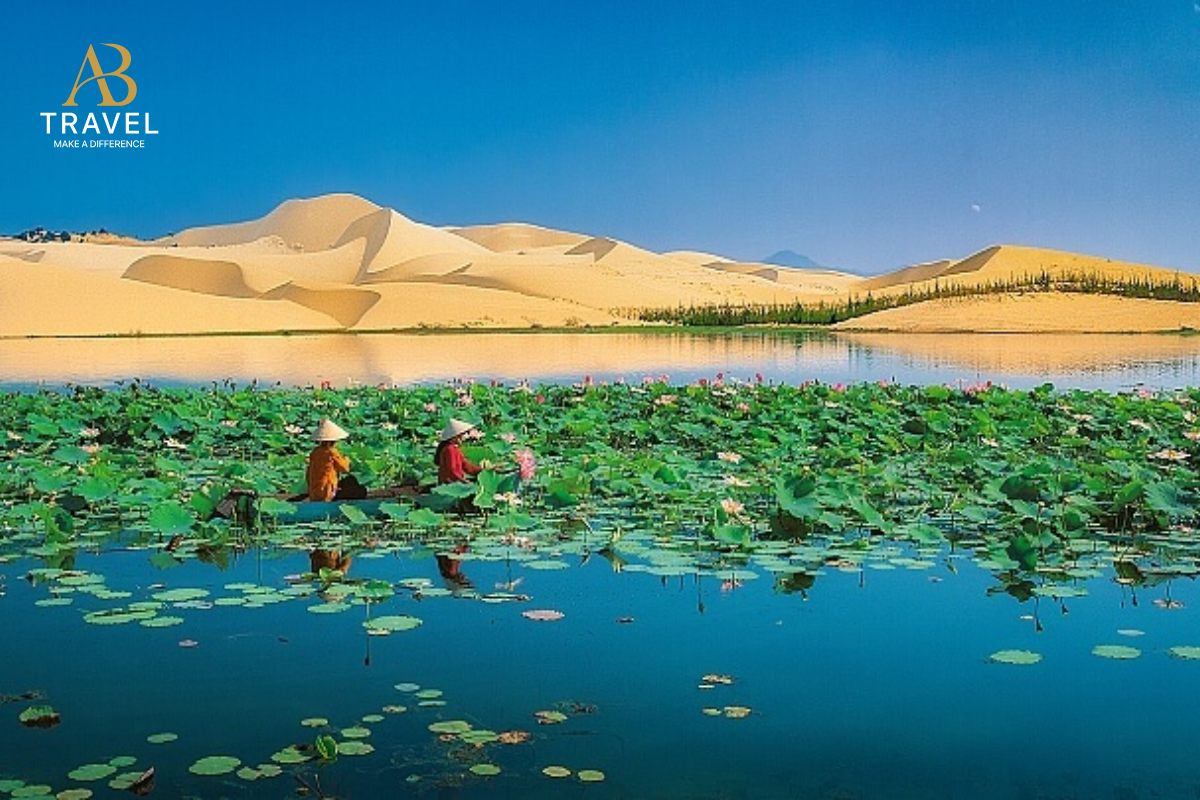 Lotus Lake on a Mui Ne Day Tour