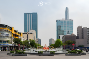 Nguyen Hue Walking Street on Ho Chi Minh Tours